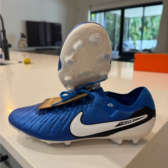 Nike Tiempo Soccer Cleats Shoes - Royal Blue Soccer Cleats - DV4333-400